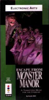 Escape from Monster Manor - 3DO Cover & Box Art