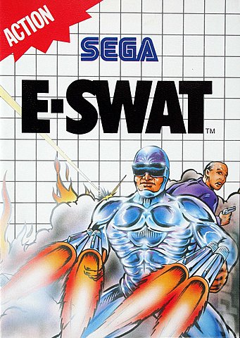ESWAT - Sega Master System Cover & Box Art