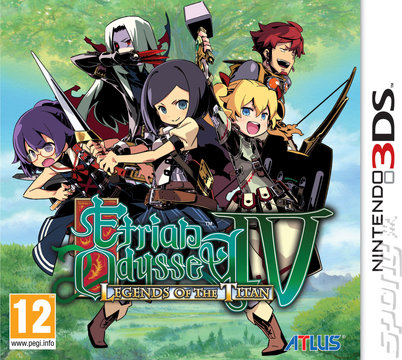 Etrian Odyssey IV: Legends of the Titan - 3DS/2DS Cover & Box Art