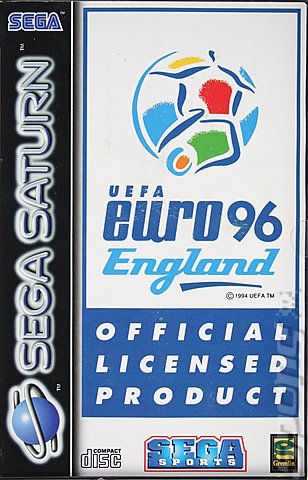 Euro 96 - Saturn Cover & Box Art