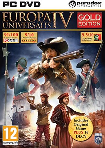 Europa Universalis IV: Gold Edition - PC Cover & Box Art