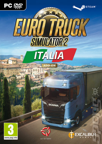 Euro Truck Simulator 2: Italia - PC Cover & Box Art