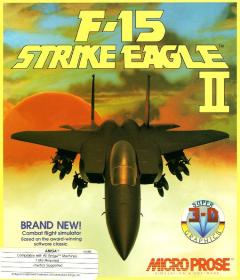 F-15 Strike Eagle 2 - Amiga Cover & Box Art
