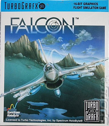 Falcon - NEC PC Engine Cover & Box Art