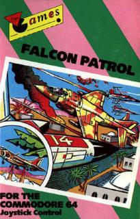 Falcon Patrol - C64 Cover & Box Art