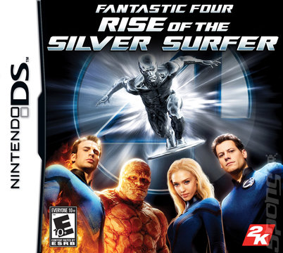 Fantastic Four: Rise of the Silver Surfer - DS/DSi Cover & Box Art