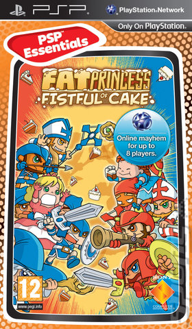 Fat Princess: Fistful of Cake - PSP Cover & Box Art