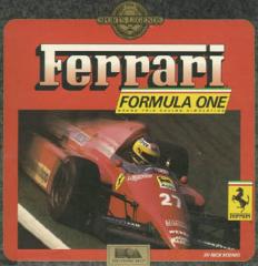 Ferrari Formula One - C64 Cover & Box Art