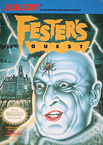 Fester's Quest - NES Cover & Box Art