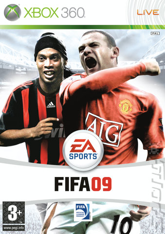 FIFA 09 - Xbox 360 Cover & Box Art