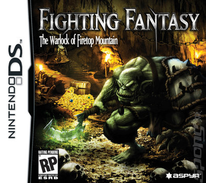 Fighting Fantasy: The Warlock of Firetop Mountain - DS/DSi Cover & Box Art