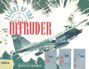 Flight of the Intruder - Amiga Cover & Box Art