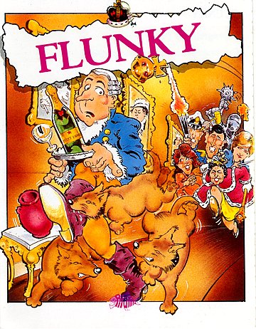 Flunky - Spectrum 48K Cover & Box Art