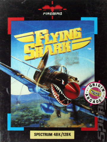 Flying Shark - Spectrum 48K Cover & Box Art