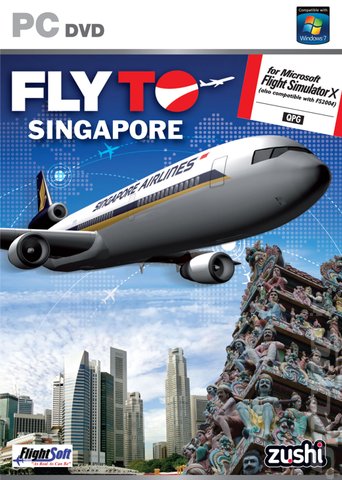 Fly To Singapore - PC Cover & Box Art