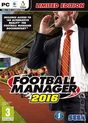 Football Manager 2016 - PC Cover & Box Art
