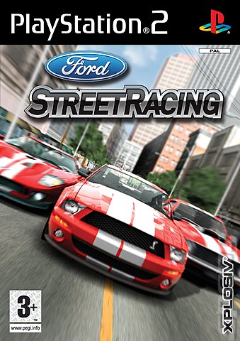 Ford Street Racing - PS2 Cover & Box Art