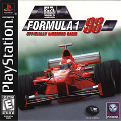 Formula 1 '98 - PlayStation Cover & Box Art