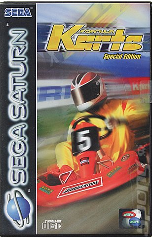 Formula Karts - Saturn Cover & Box Art