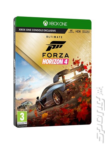 Forza Horizon 4 - Xbox One Cover & Box Art