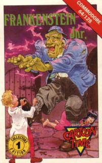 Frankenstein Jnr. - C64 Cover & Box Art