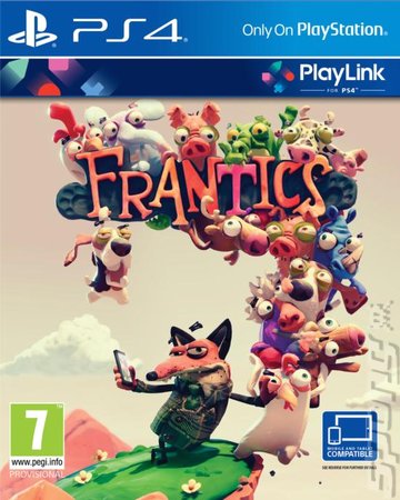 Frantics - PS4 Cover & Box Art
