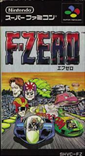 F-Zero - SNES Cover & Box Art