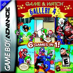Game & Watch Gallery 4 - GBA Cover & Box Art