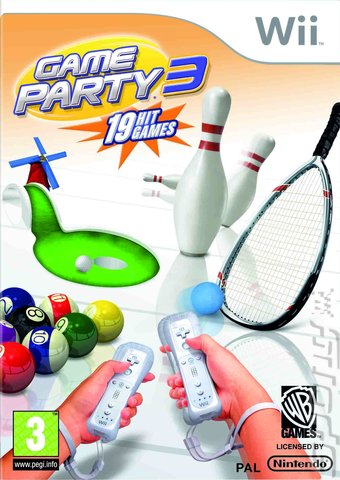 Game Party 3 - Wii Cover & Box Art