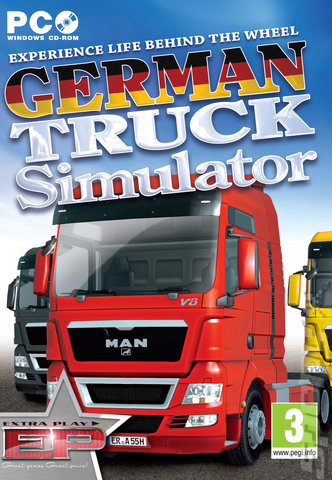 German Truck Simulator - PC Cover & Box Art
