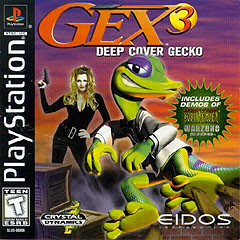 Gex: Deep Cover Gecko - PlayStation Cover & Box Art