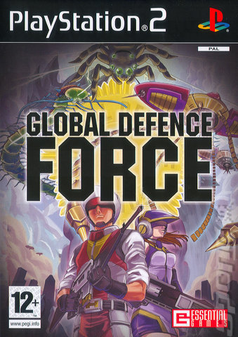 Global Defence Force - PS2 Cover & Box Art