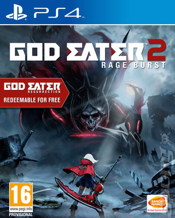 God Eater 2: Rage Burst - PS4 Cover & Box Art