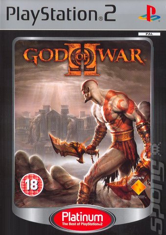 God of War 2 - PS2 Cover & Box Art