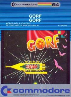 Gorf - C64 Cover & Box Art