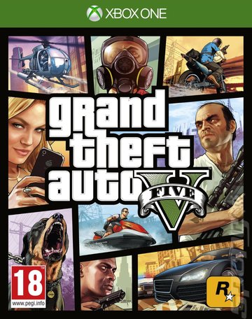 Grand Theft Auto V - Xbox One Cover & Box Art