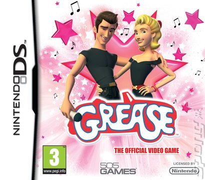 Grease: The Official Video Game - DS/DSi Cover & Box Art