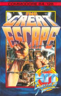 Great Escape, The - C64 Cover & Box Art