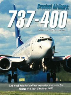 Greatest Airliners 737-400, The - PC Cover & Box Art