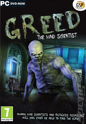 Greed: The Mad Scientist - PC Cover & Box Art