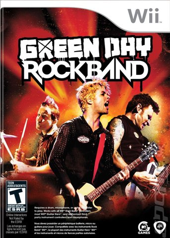 Green Day: Rock Band - Wii Cover & Box Art