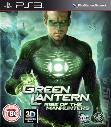 Green Lantern: Rise of the Manhunters - PS3 Cover & Box Art