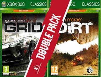 GRID/DiRT Double Pack - Xbox 360 Cover & Box Art