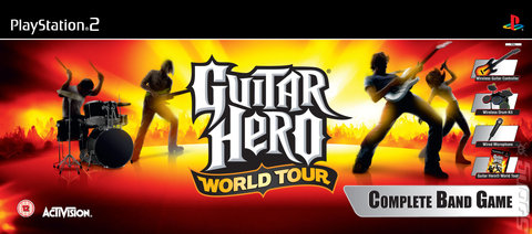 Guitar Hero World Tour - PS2 Cover & Box Art