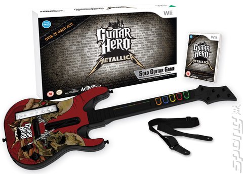 Guitar Hero Metallica - Wii Cover & Box Art