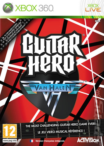 Guitar Hero Van Halen - Xbox 360 Cover & Box Art