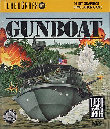 Gunboat - NEC PC Engine Cover & Box Art