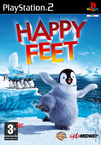 Happy Feet - PS2 Cover & Box Art