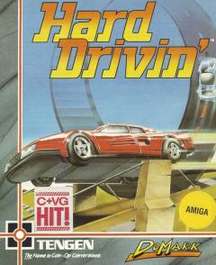 Hard Drivin' - Amiga Cover & Box Art