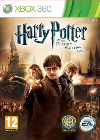 Harry Potter and the Deathly Hallows: Part 2 - Xbox 360 Cover & Box Art